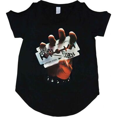 Rock Off Judas Priest British Steel Svart Liten T-shirt Rock Off Judas Priest British Steel Svart Liten T-shirt