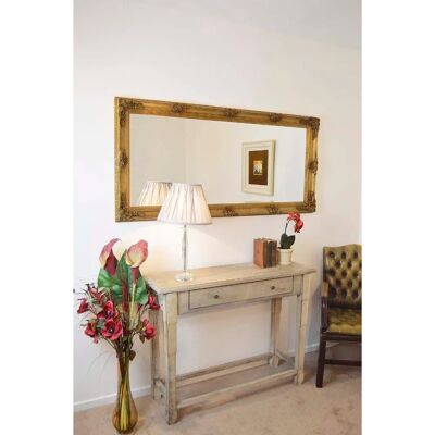Reflections Gold Leaner Mirror - Luxury Wall Decor Reflections Gold Leaner Mirror - Luxury Wall Decor