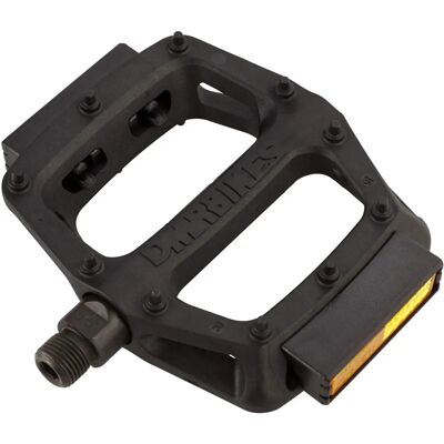 Pedali piatta DMR V6 - Nero con riflettore - Taglia unica Pedali piatta DMR V6 - Nero con riflettore - Taglia unica