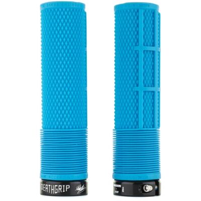 DMR Bikes Brendog Death Grip Blue MTB Grips - 135mm - Flangeless DMR Bikes Brendog Death Grip Blue MTB Grips - 135mm - Flangeless