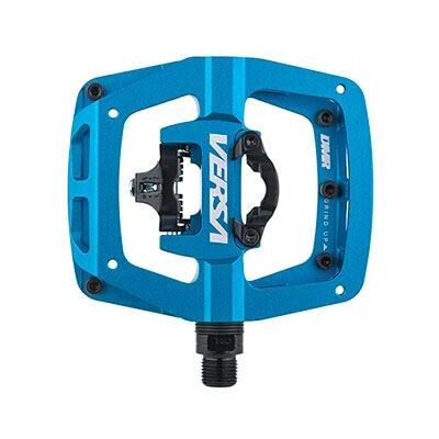 Pedale DMR Versa Blu - MTB Doppio Lato Flat & SPD - 2 pz Pedale DMR Versa Blu - MTB Doppio Lato Flat & SPD - 2 pz