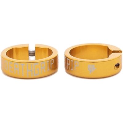 Colliers de guidon DMR DeathGrip Or - Accessoires VTT - Publicité Colliers de guidon DMR DeathGrip Or - Accessoires VTT - Publicité