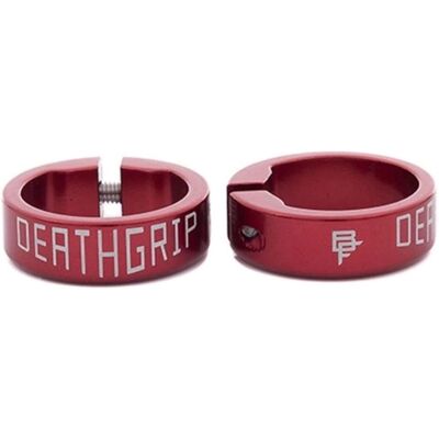 Colliers DMR DeathGrip - Rouge - Accessoires VTT - Publicité Colliers DMR DeathGrip - Rouge - Accessoires VTT - Publicité