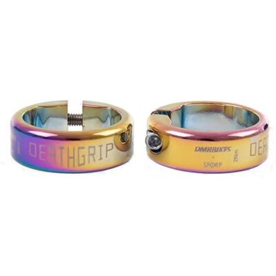 DMR DeathGrip Collars - Oil Slick - Bike Handlebar Accessories DMR DeathGrip Collars - Oil Slick - Bike Handlebar Accessories