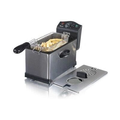 Swan SD6040N - Silver - Electric Deep Fat Fryer Swan SD6040N - Silver - Electric Deep Fat Fryer
