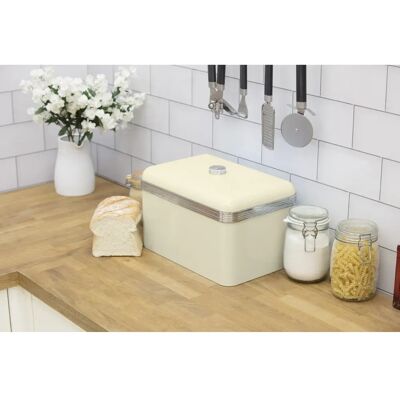 Swan SWKA1010CN Bread Box - Retro Style Kitchen Storage Swan SWKA1010CN Bread Box - Retro Style Kitchen Storage