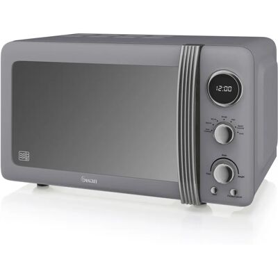 Swan SM22030 - Grey - Microwave Swan SM22030 - Grey - Microwave