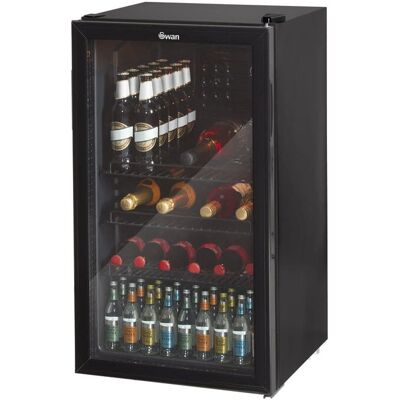 Swan SR12030BN - Black - Wine Cooler Swan SR12030BN - Black - Wine Cooler