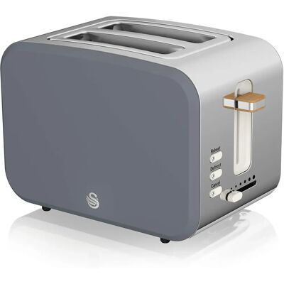 Swan Nordic Toaster - GRIS - Publicité Swan Nordic Toaster - GRIS - Publicité