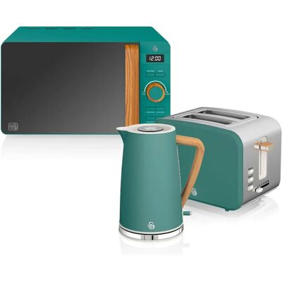 Swan STRP1060GRENEU - Verde - Set de electrodomésticos de cocina Swan STRP1060GRENEU - Verde - Set de electrodomésticos de cocina