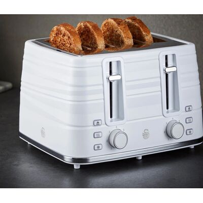 Swan ST31054WN - White - Toaster Swan ST31054WN - White - Toaster