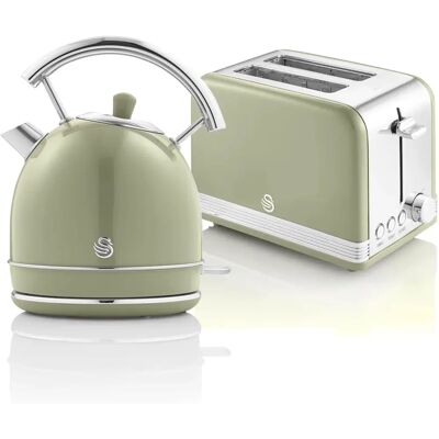 Swan Retro Ensemble Petit-Déjeuner - Verde Swan Retro Ensemble Petit-Déjeuner - Verde