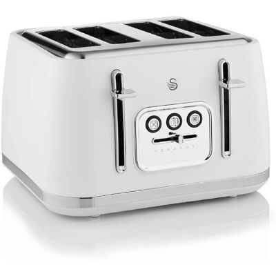 Swan Serenity 4-slice - White - Toaster Swan Serenity 4-slice - White - Toaster