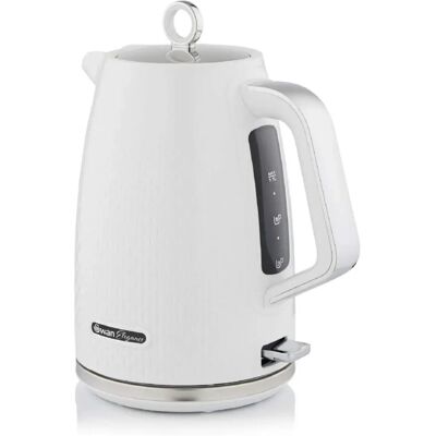 Swan Elegance White 1.7L Cordless Kettle - kettles Swan Elegance White 1.7L Cordless Kettle - kettles