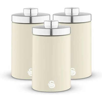 Swan - Townhouse Swka18530cn - Cream - Canisters Swan - Townhouse Swka18530cn - Cream - Canisters