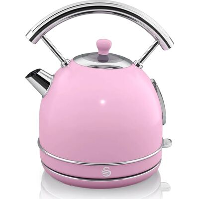 Swan SK14630PNEU - Roze - Elektrische Waterkoker Swan SK14630PNEU - Roze - Elektrische Waterkoker