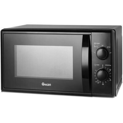Swan SM4420BLK - Black - Solo microwave Swan SM4420BLK - Black - Solo microwave
