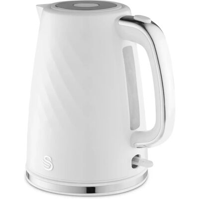 Swan Windsor White 1.7l Kettle - Textured Finish Swan Windsor White 1.7l Kettle - Textured Finish