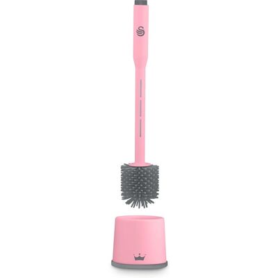 Swan Pink Silicone Toilet Brush & Holder - Toilet brush & holder Swan Pink Silicone Toilet Brush & Holder - Toilet brush & holder