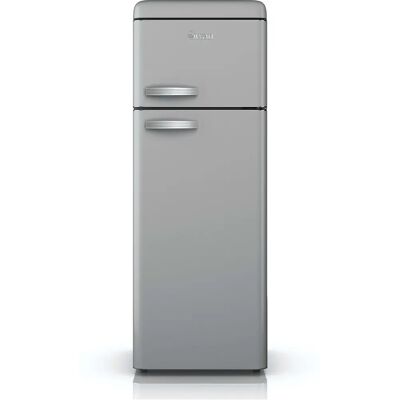 Swan SR11010GRNE - Retro Small Fridge Freezer - Grey Swan SR11010GRNE - Retro Small Fridge Freezer - Grey