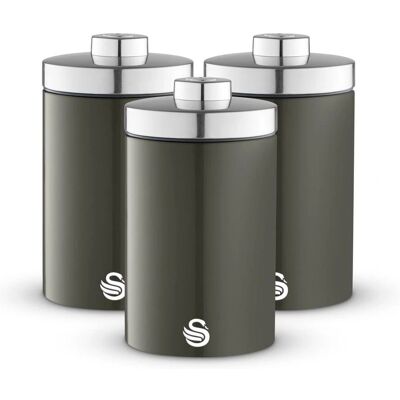 Swan - Swka18530grp - Graphite - 1.6 Litre - Canisters Swan - Swka18530grp - Graphite - 1.6 Litre - Canisters