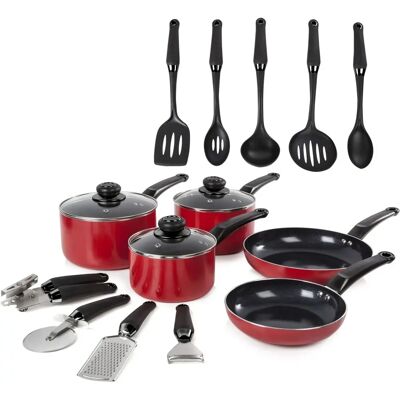 Swan Model: Swps5022red - Cookware Set Swan Model: Swps5022red - Cookware Set