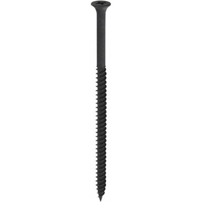 TIMco 00090DRY Drywall Screw - PH2 Black 4.8 x 90mm - Drywall Screw TIMco 00090DRY Drywall Screw - PH2 Black 4.8 x 90mm - Drywall Screw
