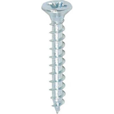 Timco 35025SOLOZ Solo Chipboard & Woodscrews - PZ - Double Countersunk - Zinc 3.5 x 25mm Timco 35025SOLOZ Solo Chipboard & Woodscrews - PZ - Double Countersunk - Zinc 3.5 x 25mm