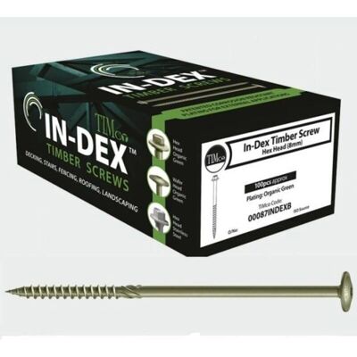 TIMco 95INW Wkręt do drewna Zielony - 6,7 x 95mm - Rodzaj produktu TIMco 95INW Wkręt do drewna Zielony - 6,7 x 95mm - Rodzaj produktu