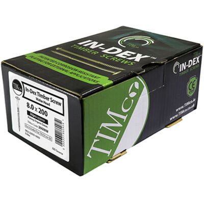 TIMco 125INW Wkręt do drewna - Zielony - 6,7 x 125mm - Wkręt do drewna TIMco 125INW Wkręt do drewna - Zielony - 6,7 x 125mm - Wkręt do drewna