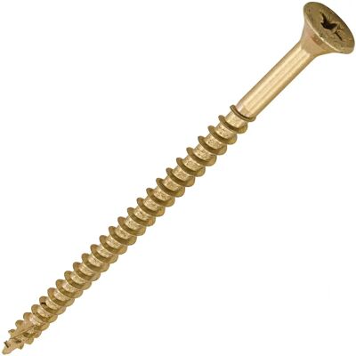 Timco - Yellow C2 Strong-Fix - Double Countersunk - PZ2 - 5 x 90mm Screws Timco - Yellow C2 Strong-Fix - Double Countersunk - PZ2 - 5 x 90mm Screws
