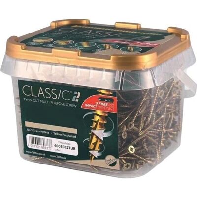 TIMco 50070C2TUB C2 Classic Wood Screw - wood screw TIMco 50070C2TUB C2 Classic Wood Screw - wood screw