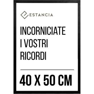 Estancia Svart Fotoliste - 40x50 cm - Fotolijst Estancia Svart Fotoliste - 40x50 cm - Fotolijst