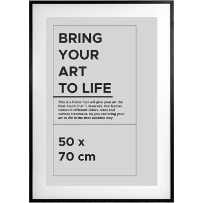 Estancia Galant Svart Bilderamme 50x70 cm Estancia Galant Svart Bilderamme 50x70 cm