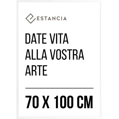 Ellos Hvid 70x100cm akrylramme - Unisex Ellos Hvid 70x100cm akrylramme - Unisex