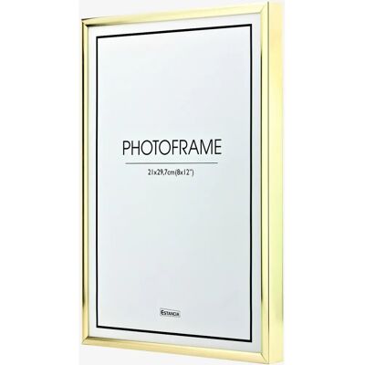 Ellos Guld Aluminiumramme 21x30 - Billedramme Ellos Guld Aluminiumramme 21x30 - Billedramme