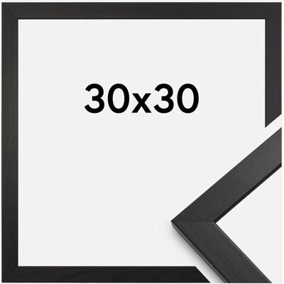 Ellos Model 30X30 Sort Akrylramme - Billedramme Ellos Model 30X30 Sort Akrylramme - Billedramme