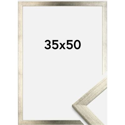 Ellos - Sølv Billedramme 35x50 - Unisex Ellos - Sølv Billedramme 35x50 - Unisex