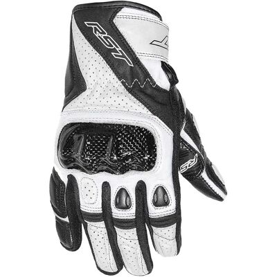 Gants moto pour femmes RST Stunt III - Noir Blanc - Équipement moto Gants moto pour femmes RST Stunt III - Noir Blanc - Équipement moto