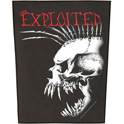 Patch cu capul Bastard Skull de la The Exploited - Patch Type Patch cu capul Bastard Skull de la The Exploited - Patch Type