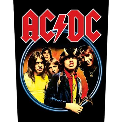 AC/DC Highway to Hell Wielokolorowa Naszywka - Naszywka AC/DC Highway to Hell Wielokolorowa Naszywka - Naszywka