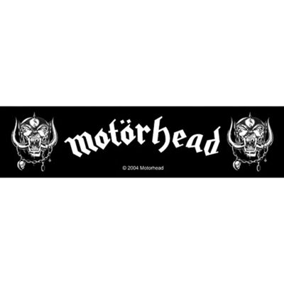 Motorhead War Pigs - Virallisesti lisensoitu kudottu tarra 20cm x 6cm Motorhead War Pigs - Virallisesti lisensoitu kudottu tarra 20cm x 6cm
