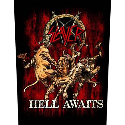 Patch Multicolor Slayer Hell Awaits - Cusut Patch Multicolor Slayer Hell Awaits - Cusut