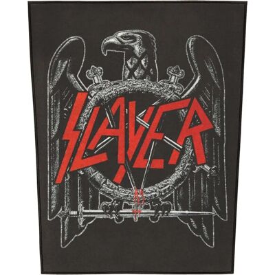 Slayer Musta Kotka Sekoittava Pala - Patch Type Slayer Musta Kotka Sekoittava Pala - Patch Type