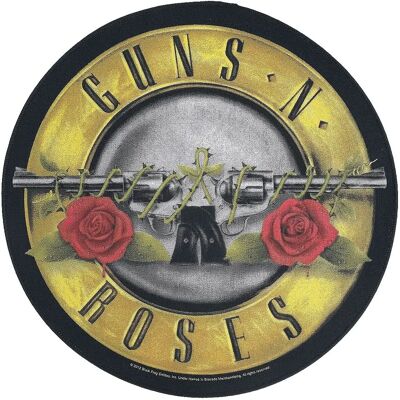 Guns N' Roses Bullet Logo Bakre Patch - Patch Guns N' Roses Bullet Logo Bakre Patch - Patch
