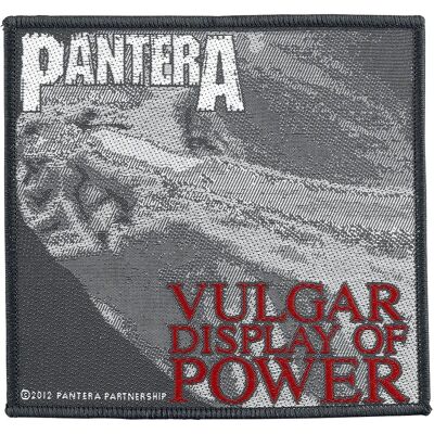 Pantera Standard Patch - Vulgar Display Of Power - Patch Pantera Standard Patch - Vulgar Display Of Power - Patch