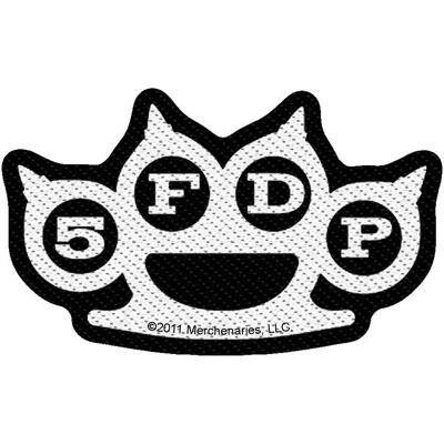 Five Finger Death Punch Knuckles Patch - Unisex - monivärinen - Patch Five Finger Death Punch Knuckles Patch - Unisex - monivärinen - Patch
