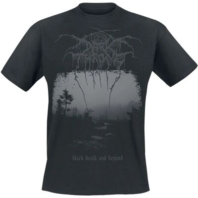 Darkthrone Black Death and Beyond - Kortærmet T-Shirt - M-L Darkthrone Black Death and Beyond - Kortærmet T-Shirt - M-L