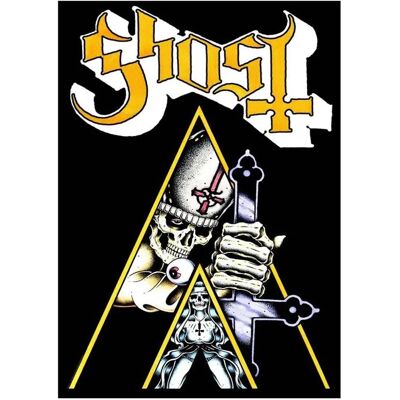 HeyRusty Ghost Textile Poster - Clockwork Ghost Poster HeyRusty Ghost Textile Poster - Clockwork Ghost Poster