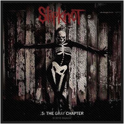 Slipknot The Gray Chapter Black Woven Patch - Woven Patch Slipknot The Gray Chapter Black Woven Patch - Woven Patch